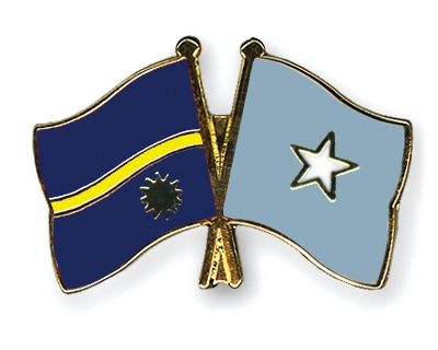 Fahnen Pins Nauru Somalia