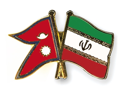 Fahnen Pins Nepal Iran