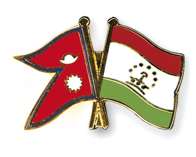 Fahnen Pins Nepal Tadschikistan