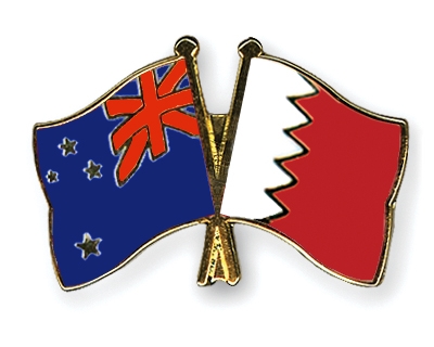 Fahnen Pins Neuseeland Bahrain