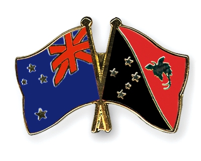 Fahnen Pins Neuseeland Papua-Neuguinea