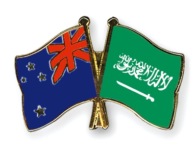 Fahnen Pins Neuseeland Saudi-Arabien