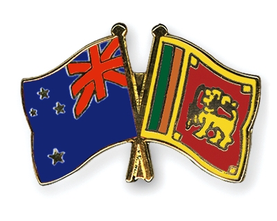 Fahnen Pins Neuseeland Sri-Lanka
