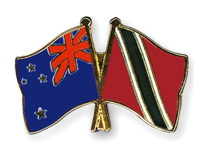 Fahnen Pins Neuseeland Trinidad-und-Tobago
