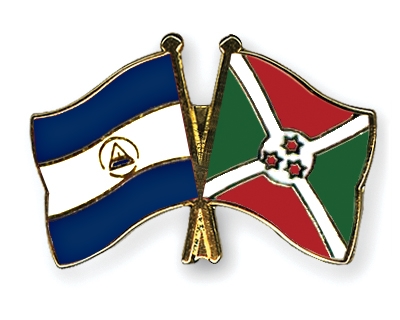 Fahnen Pins Nicaragua Burundi