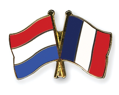 Flaggen Und Fahnen Pins Niederlande Frankreich