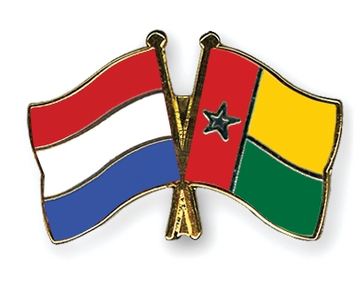 Fahnen Pins Niederlande Guinea-Bissau