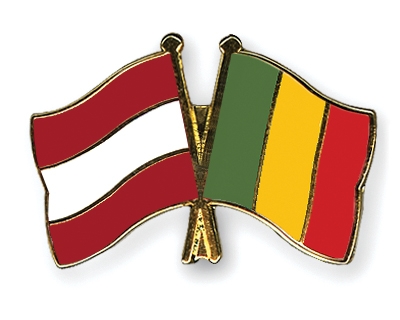 Fahnen Pins sterreich Mali