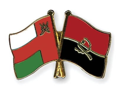 Fahnen Pins Oman Angola