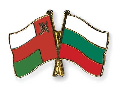 Fahnen Pins Oman Bulgarien