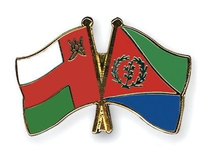 Fahnen Pins Oman Eritrea