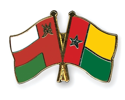Fahnen Pins Oman Guinea-Bissau
