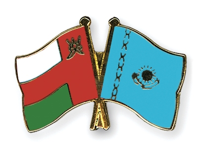 Fahnen Pins Oman Kasachstan