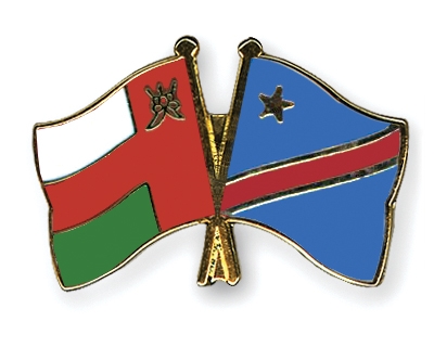 Fahnen Pins Oman Kongo-Demokratische-Republik
