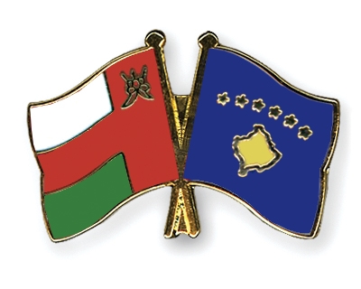 Fahnen Pins Oman Kosovo