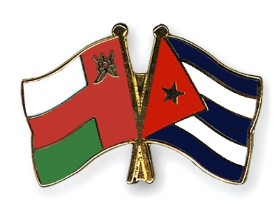 Fahnen Pins Oman Kuba