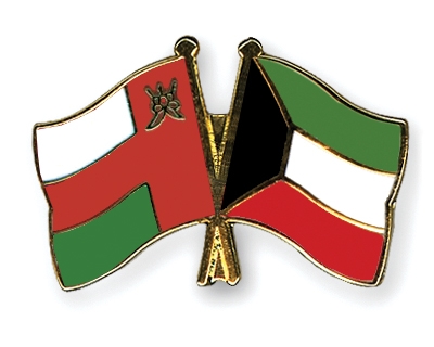 Fahnen Pins Oman Kuwait