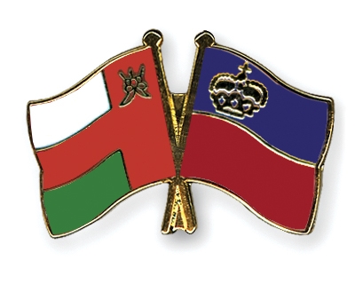 Fahnen Pins Oman Liechtenstein