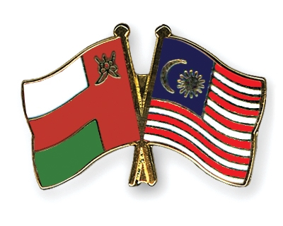 Fahnen Pins Oman Malaysia