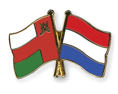 Fahnen Pins Oman Niederlande