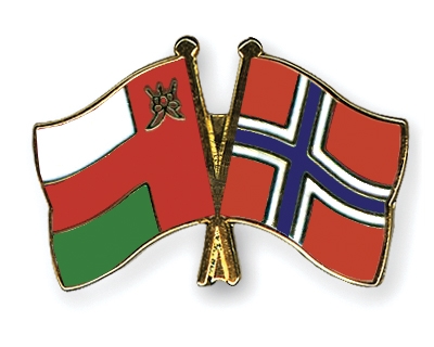 Fahnen Pins Oman Norwegen