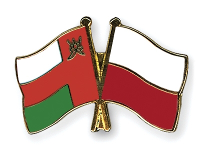 Fahnen Pins Oman Polen