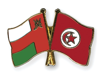 Fahnen Pins Oman Tunesien