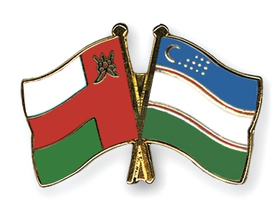 Fahnen Pins Oman Usbekistan