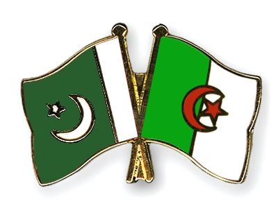 Fahnen Pins Pakistan Algerien