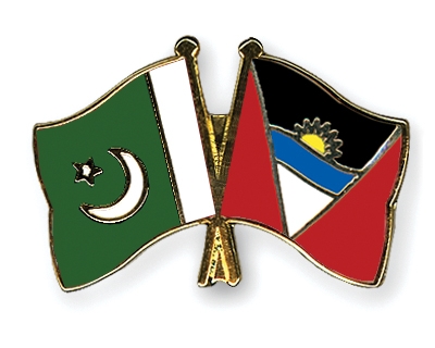 Fahnen Pins Pakistan Antigua-und-Barbuda