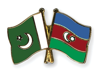 Fahnen Pins Pakistan Aserbaidschan