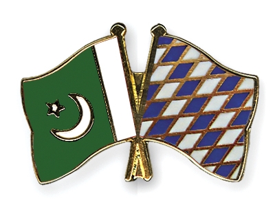 Fahnen Pins Pakistan Bayern