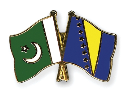 Fahnen Pins Pakistan Bosnien-und-Herzegowina