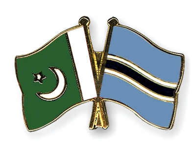 Fahnen Pins Pakistan Botsuana