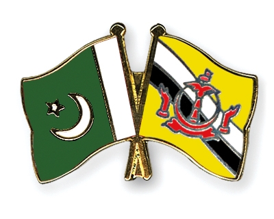Fahnen Pins Pakistan Brunei-Darussalam