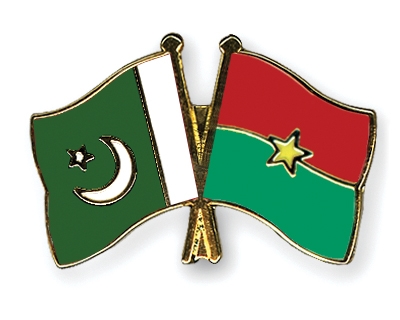 Fahnen Pins Pakistan Burkina-Faso
