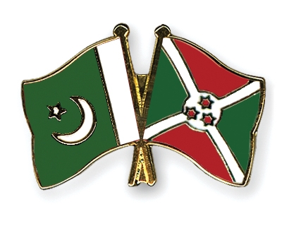 Fahnen Pins Pakistan Burundi