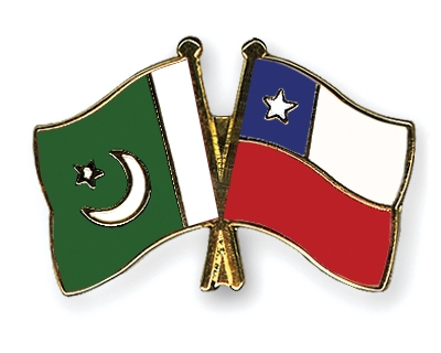 Fahnen Pins Pakistan Chile