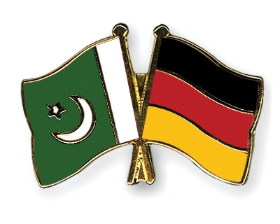 Fahnen Pins Pakistan Deutschland