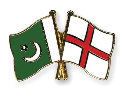 Fahnen Pins Pakistan England