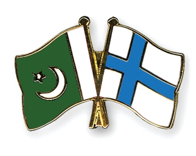 Fahnen Pins Pakistan Finnland
