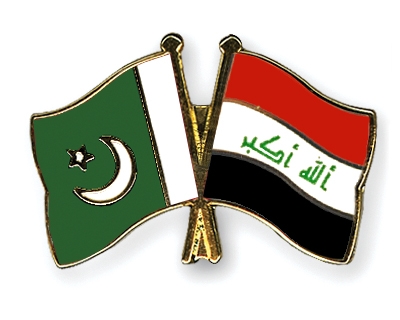 Fahnen Pins Pakistan Irak