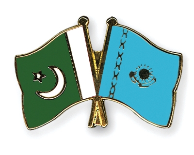 Fahnen Pins Pakistan Kasachstan