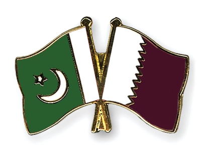 Fahnen Pins Pakistan Katar