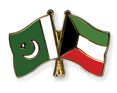 Fahnen Pins Pakistan Kuwait