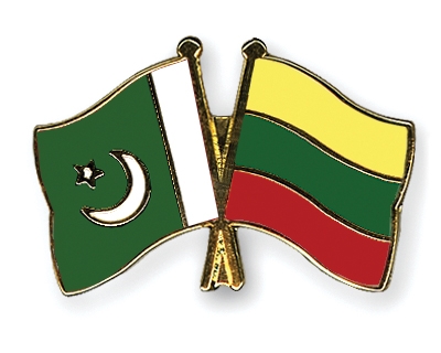 Fahnen Pins Pakistan Litauen