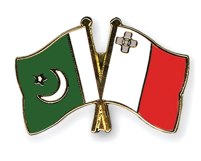 Fahnen Pins Pakistan Malta