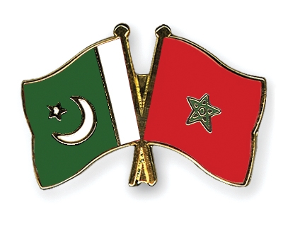 Fahnen Pins Pakistan Marokko
