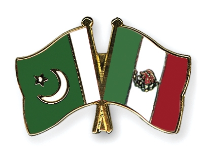 Fahnen Pins Pakistan Mexiko
