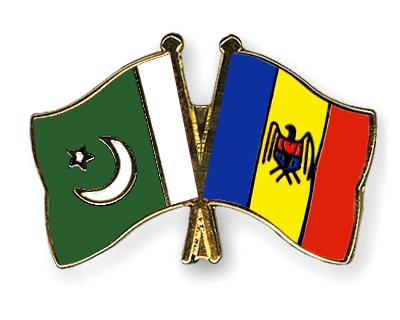 Fahnen Pins Pakistan Moldau